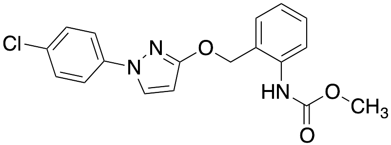 药物标准品Methyl N-[2-[[[1-(4-chlorophenyl)-1H-pyrazol-3-yl]oxy]methyl]phenyl]carbamate - TRC