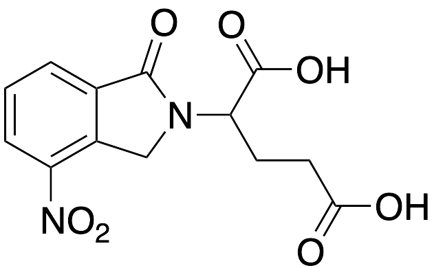 药物标准品2-(4-Nitro-1-oxoisoindolin-2-yl)pentanedioic Acid - TRC