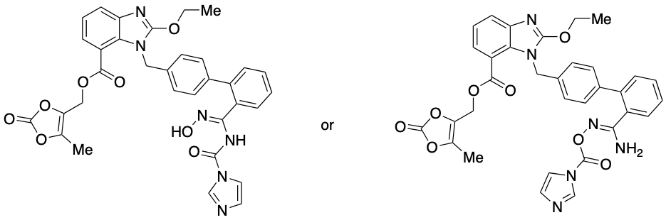 药物标准品Azilsartan Imidazole Carbonyl Dioxolene Ester