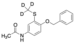 药物标准品O-Benzyl-S-(methyl-d3)-3-thioacetaminophen - TRC