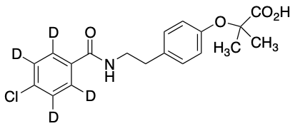 药物标准品Bezafibrate-d4 - TRC