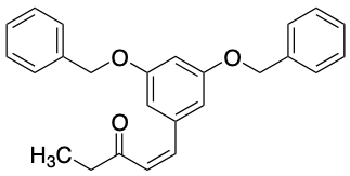 药物标准品1-(3,5-Bis(benzyloxy)phenyl)pent-1-en-3-one - TRC