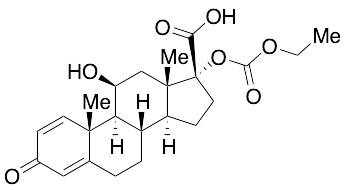 药物标准品(11&beta;,​17&alpha;)​-17-​[(Ethoxycarbonyl)​oxy]​-​11-​hydroxy-​3-​oxo-​androsta-​1,​4-​diene-… - TRC
