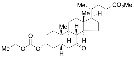 药物标准品(3&alpha;,5&beta;)-3-[(Ethoxycarbonyl)oxy]-7-oxo-cholan-24-oic Acid Methyl Ester - TRC