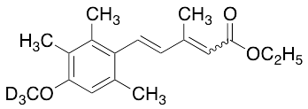药物标准品Ethyl-5-(4-methoxy-d3-2,3,6-trimethylphenyl)-3-methyl-2,4-pentadienoate(cis/trans Mixture) - TRC