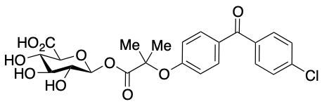 药物标准品Fenofibric Acid Acyl-&beta;-D-glucuronide (~90%) - TRC