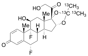 药物标准品Fluocinolone Acetonide-13C3 - TRC