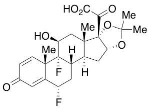 药物标准品Fluocinolone Acetonide-21-carboxylic Acid (>90%) - TRC