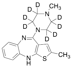 药物标准品Olanzapine - d8 - TRC