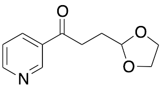 药物标准品2-[3-Oxo-3-(3-pyridyl)propyl]-1,3-dioxolane - TRC