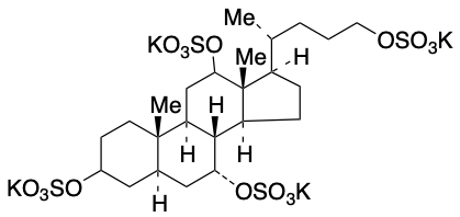 药物标准品Petromyzonol 3,7,12,24-Tetrasulfate Tetrapotassium Salt - TRC
