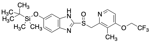 药物标准品5-O-tert-Butyldimethylsilyl 5-Hydroxy Lansoprazole - TRC