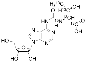 药物标准品N6-(N-Threonylcarbonyl)adenosine-13C4,15N - TRC