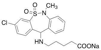 药物标准品Tianeptine Metabolite MC5 Sodium Salt - TRC