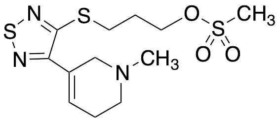 药物标准品3-[[4-(1,2,5,6-Tetrahydro-1-methyl-3-pyridinyl)-1,2,5-thiadiazol-3-yl]thio]-1-propanol-1-methan… - TRC