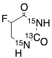 药物标准品5-Fluorodihydropyrimidine-2,4-dione-13C,15N2