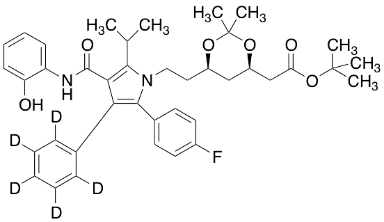 药物标准品2-Hydroxy Atorvastatin-d5 Acetonide tert-Butyl Ester - TRC