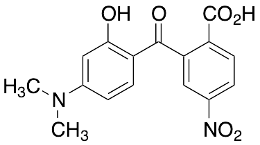药物标准品2&rsquo;-Carboxy-4-dimethylamino-2-hydroxy-5&rsquo;-nitrobenzophenone - TRC