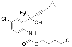 药物标准品4-Chloro-2-[3-cyclopropyl-1-hydroxy-1-(trifluoromethyl)-2-(propynyl)phenyl]carbamic Acid 4-Chlo… - TRC