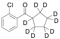 药物标准品2-Chlorophenyl Cyclopentyl-d9 Ketone - TRC