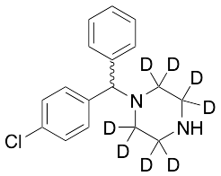 药物标准品1-[(4-Chlorophenyl)phenylmethyl]piperazine-d8 - TRC
