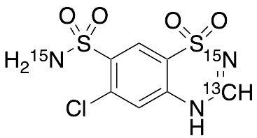 药物标准品Chlorothiazide-13C,15N2 - TRC