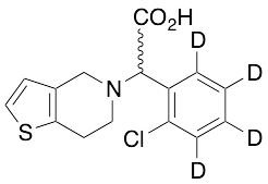 药物标准品rac-Clopidogrel-d4 Carboxylic Acid - TRC