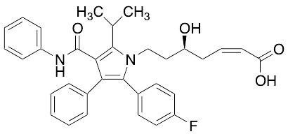 药物标准品(2Z)-2,3-Dehydroxy Atorvastatin (>90% Z) - TRC