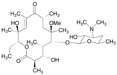 药物标准品(10E)-3-O-De(&alpha;-L-cladinose)-10-dehydro-11-dehydroxy-6-O-methyl-erythromycin - TRC