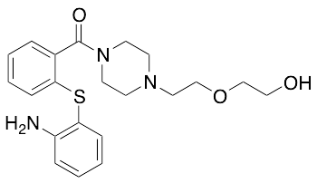 药物标准品2-(2-(4-(Dibenzo[b,f][1,4]thiazepin-11-yl)piperazin-1-yl)ethoxy)ethanol - TRC