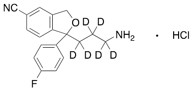 药物标准品rac Didemethyl Citalopram-d6 Hydrochloride - TRC