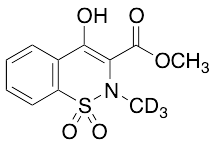 药物标准品Methyl-4-hydroxy-2-methyl-d3-2H-1,2-benzothiazine-3-carboxylate 1,1-Dioxide - TRC