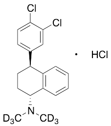 药物标准品rac-trans-N-Methyl Sertraline-d6 Hydrochloride