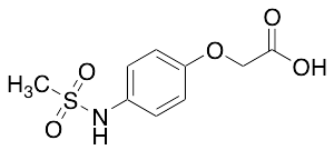 药物标准品2-(4-(Methylsulfonamido)phenoxy)acetic Acid - TRC