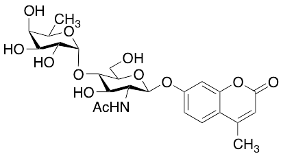 药物标准品4-Methylumbelliferyl 2-Acetamido-2-deoxy-4-O-(&alpha;-L-fucopyranosyl)-&beta;-D-glucopyranoside - TRC