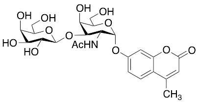 药物标准品4-Methylumbelliferyl 2-Acetamido-2-deoxy-3-O-(&beta;-D-galactopyranosyl)-&alpha;-D-galactopyran… - TRC