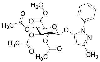 药物标准品3-Methyl-1-phenyl-1H-pyrazol-5-yl &beta;-D-Glucopyranosiduronic Acid Methyl Ester 2,3,4-Triacet… - TRC