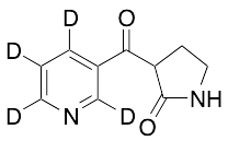 药物标准品3-(Nicotinoyl-2,4,5,6-d4)-2-pyrrolidinone - TRC