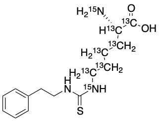 药物标准品N6-{[(2-Phenylethyl)amino]carbonothioyl}lysine-13C6,15N2 - TRC