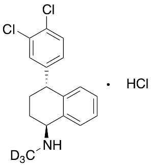 药物标准品rac-trans Sertraline-d3 Hydrochloride - TRC