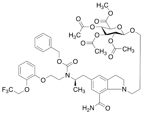 药物标准品Silodosin &beta;-D-Glucuronide N-Carboxybenzyl O-Methyl Tri-acetate - TRC