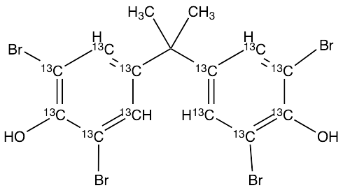药物标准品Tetrabromobisphenol A-13C12 - TRC