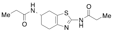 药物标准品(S)-4,5,6,7-Tetrahydro-N2,N6-propionyl-2,6-benzothiazolediamine - TRC