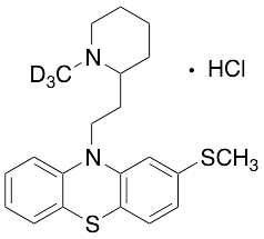 药物标准品Thioridazine-d3 Hydrochloride - TRC