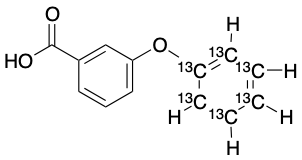 药物标准品3-(Phenoxy-13C6)benzoic Acid - TRC
