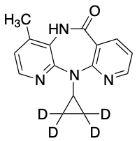 药物标准品Nevirapine-d4 (cyclopropyl-2,2,3,3-d4) - TRC