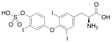 药物标准品3,3&rsquo;,5-Triiodo-L-thyronine 4&rsquo;-O-Sulfate - TRC