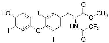 药物标准品3,3&rsquo;,5-Triiodo-L-thyronine Methyl Ester Trifluoroacetamide - TRC