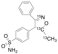 药物标准品Valdecoxib-13C2,15N - TRC