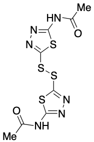 药物标准品bis(2-Acetamido-1,3,4-thiadiazol-5-yl) Disulfide - TRC